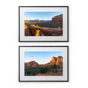 Sedona Sunrise & Sunset | Photo Print Set
